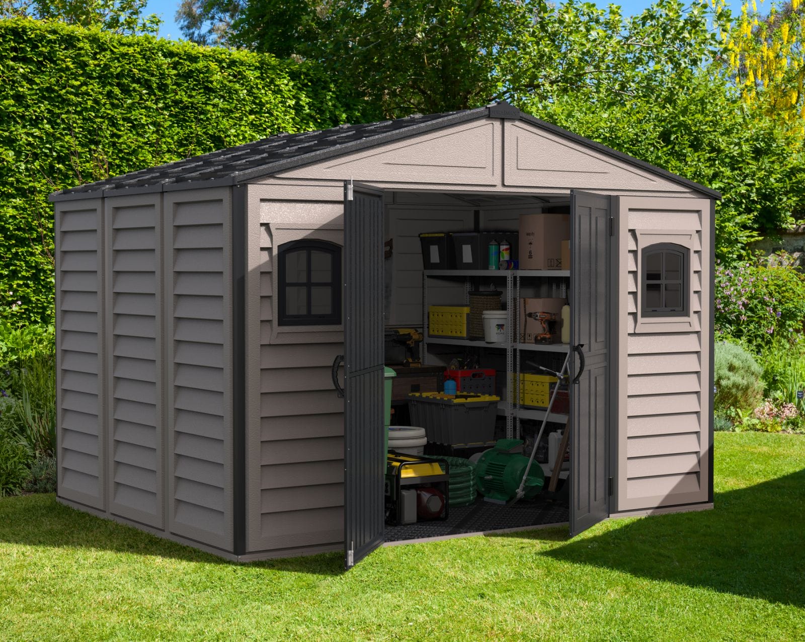 Duramax WoodBridge Plus II 10.5x8 Shed - CoolaLiving.ie - %image_id%