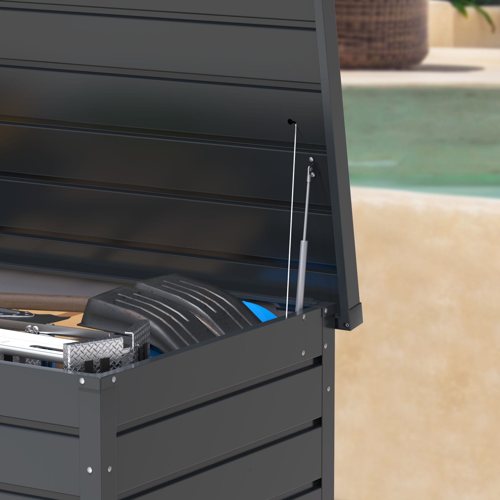 Palladium Patio Box Anthracite Grey - CoolaLiving.ie - %image_id%