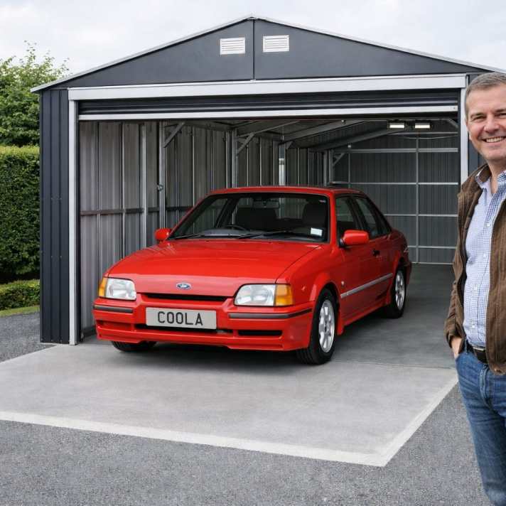 Duramax Olympian 12x20 metal car garage - CoolaLiving.ie - %image_id%