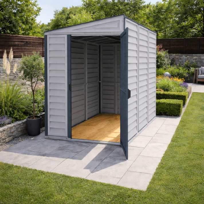 4x8 Sidemate Vinyl Pent Shed - CoolaLiving.ie - %image_id%