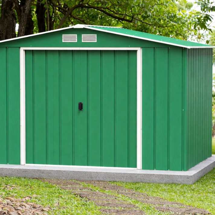 10x8 ECO Steel Shed - CoolaLiving.ie - %image_id%