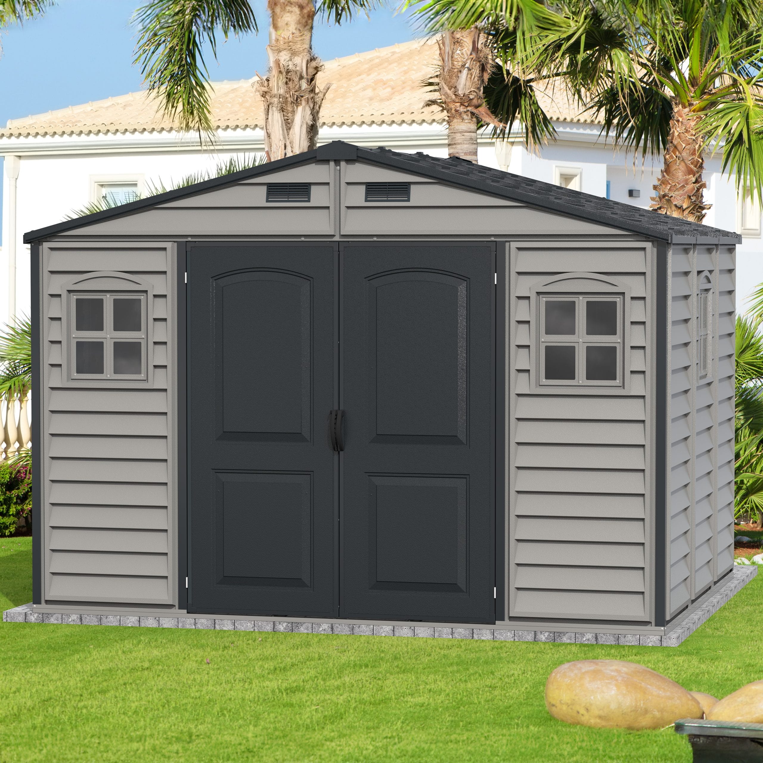 Duramax WoodBridge Plus II 10.5x8 Shed - CoolaLiving.ie - %image_id%