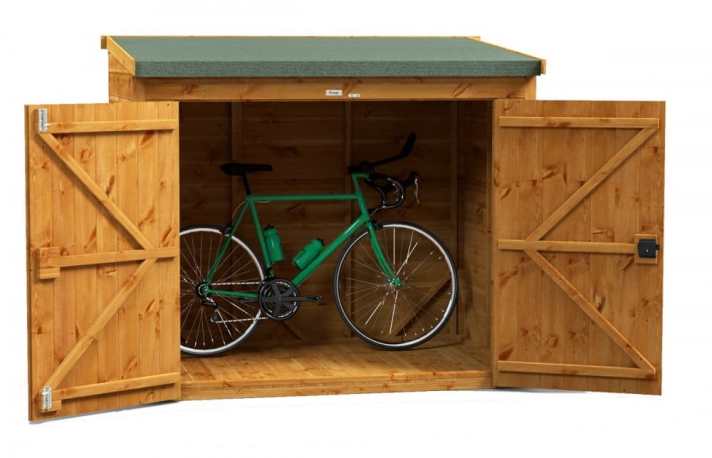 6x4 timber bike shed - CoolaLiving.ie - %image_id%