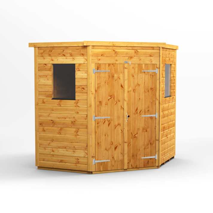 6x6 corner timber garden shed - CoolaLiving.ie - %image_id%