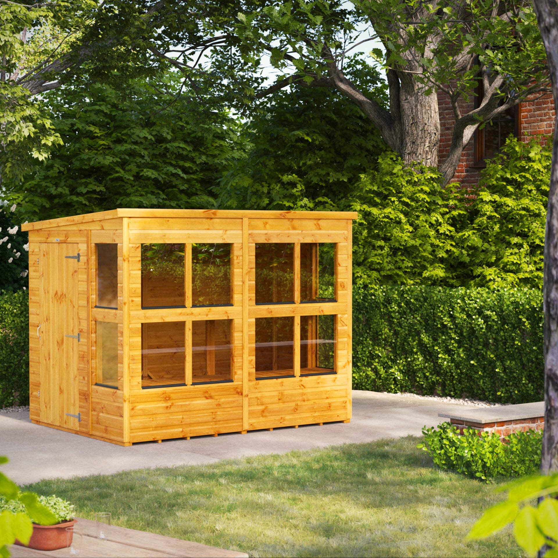 8x6 timber potting shed - CoolaLiving.ie - %image_id%