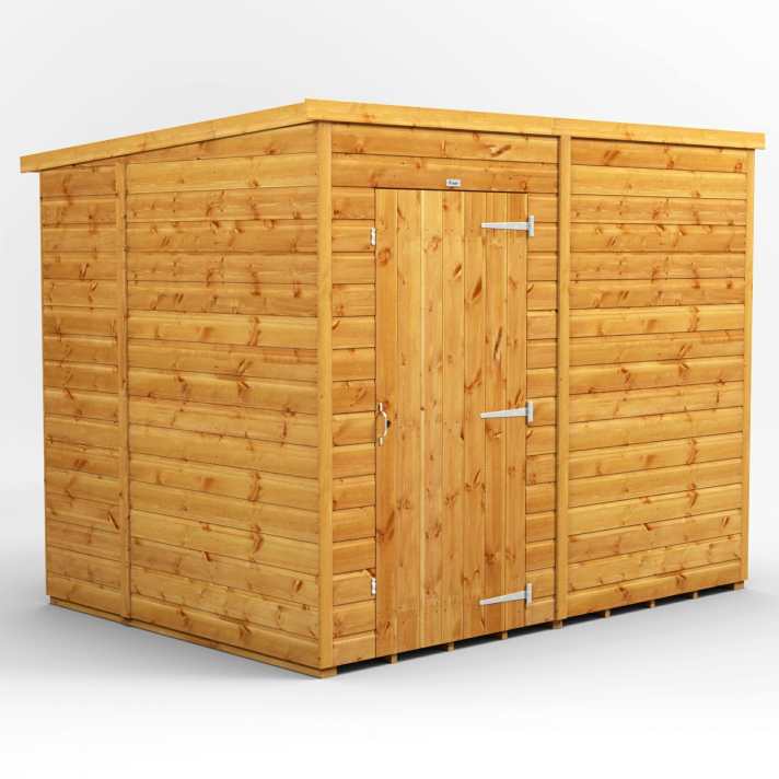 8x6 timber pent garden shed no windows - CoolaLiving.ie - %image_id%
