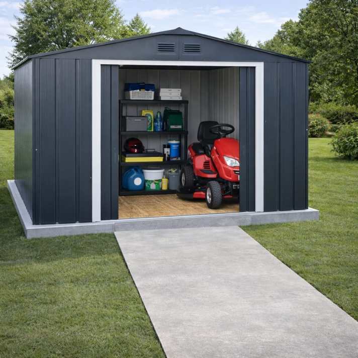 ECO 10x12 Metal Garden Shed - CoolaLiving.ie - %image_id%