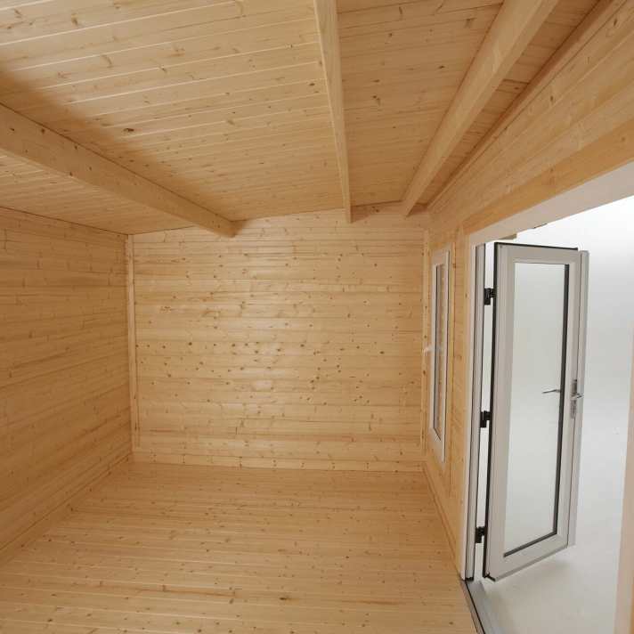 20×18 44mm Pent Log Cabin - CoolaLiving.ie - %image_id%