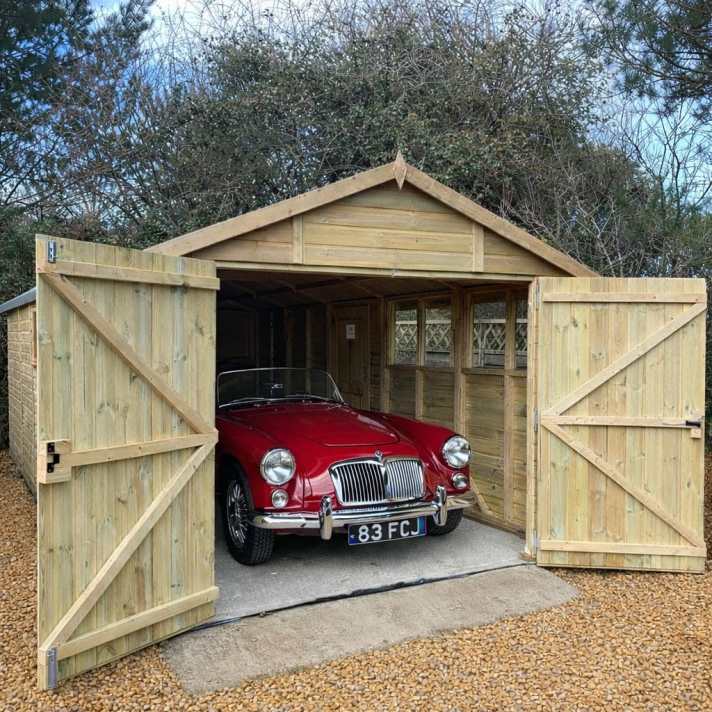 20x10 timber car garage - CoolaLiving.ie - %image_id%