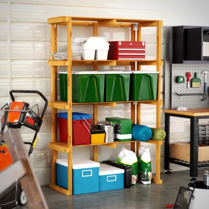 Timber Shedshed racking system - CoolaLiving.ie - %image_id%