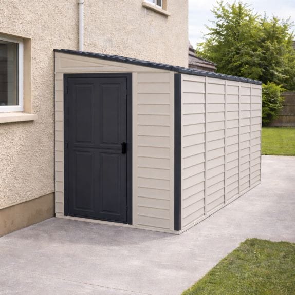 SideMate 4×10 Vinyl Garden Shed - CoolaLiving.ie - %image_id%
