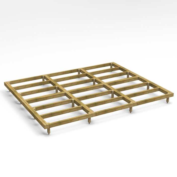 UC4 Timber Base for a 10x12 Timber Garden Shed - CoolaLiving.ie - %image_id%