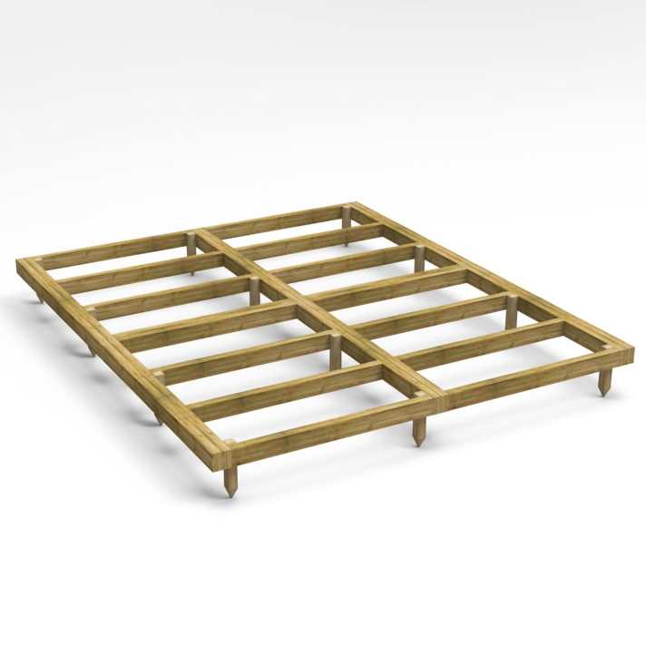 UC4 Timber Base for a 10X8 Timber Garden Shed - CoolaLiving.ie - %image_id%