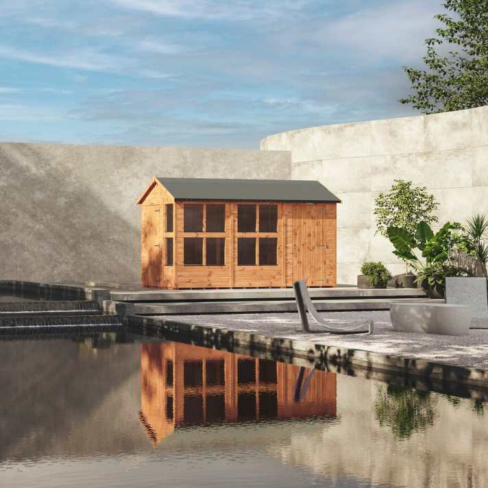 12x6 deluxe potting shed with store - CoolaLiving.ie - %image_id%