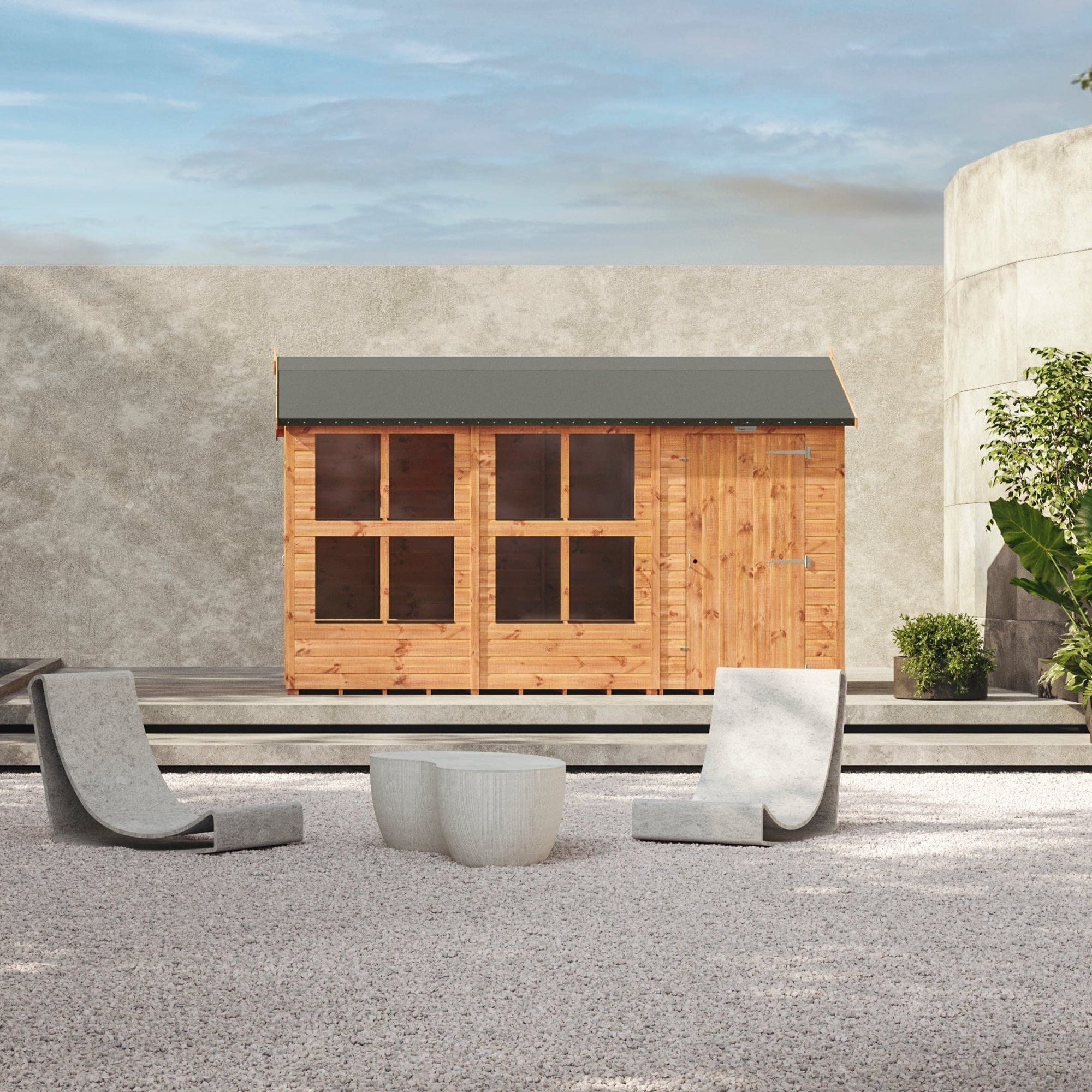 12x6 deluxe potting shed with store - CoolaLiving.ie - %image_id%