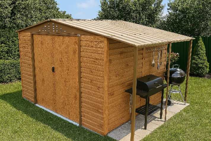 Alpine Canopy 10×10 Brown - CoolaLiving.ie - %image_id%