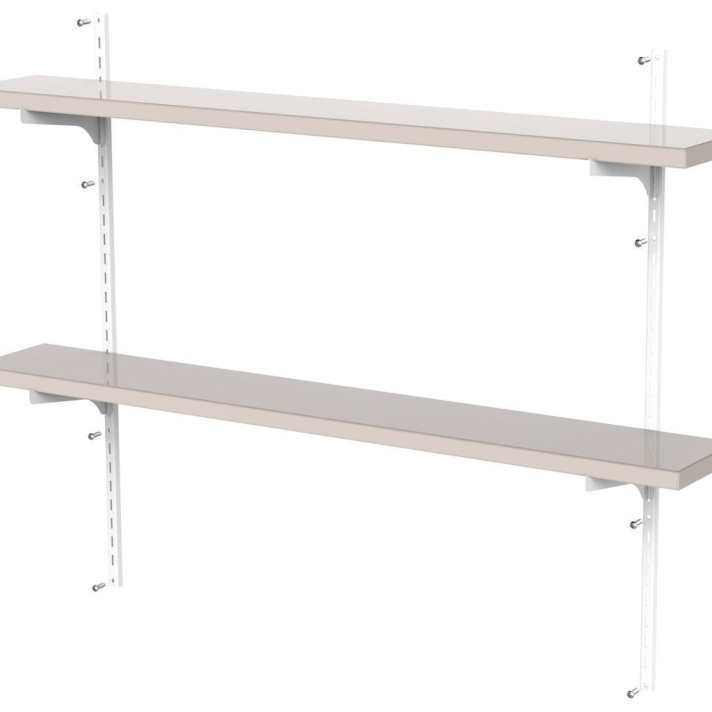 Duramax Vinyl Shed Shelving Kit with 2 Shelves - CoolaLiving.ie - %image_id%