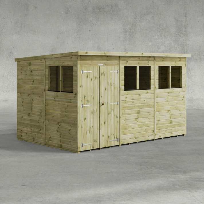 12x8 premium pent garden shed - CoolaLiving.ie - %image_id%