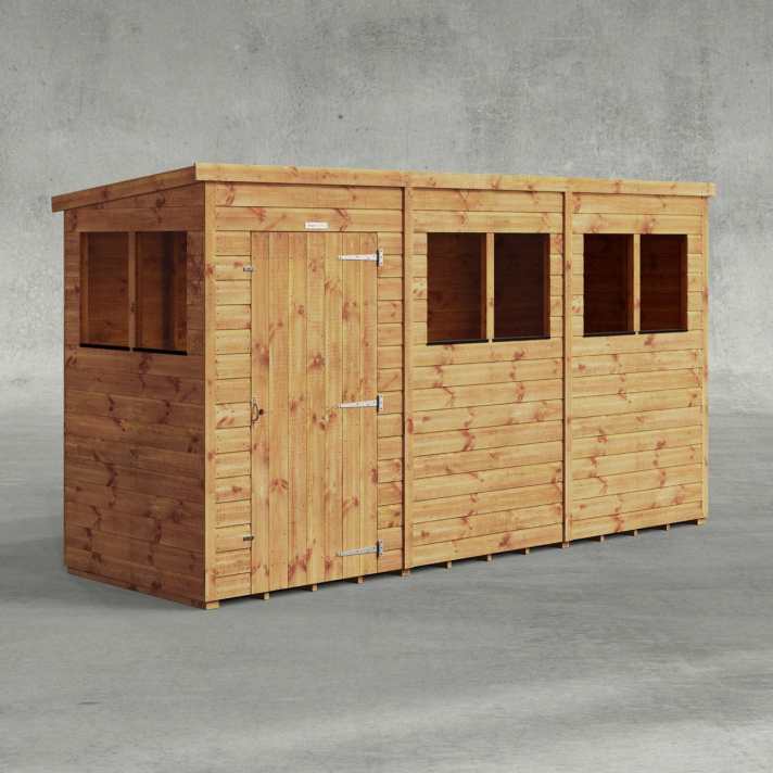 12x4 pent garden shed - CoolaLiving.ie - %image_id%