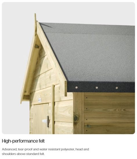 12x8 Premium Apex Potting Shed Combi - CoolaLiving.ie - %image_id%