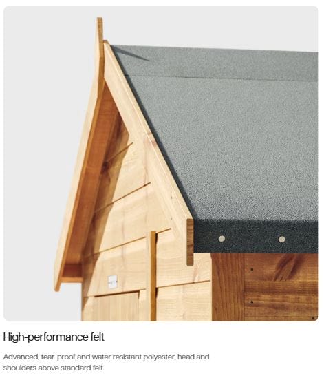 12x6 Deluxe Apex Shed Ireland - CoolaLiving.ie - %image_id%