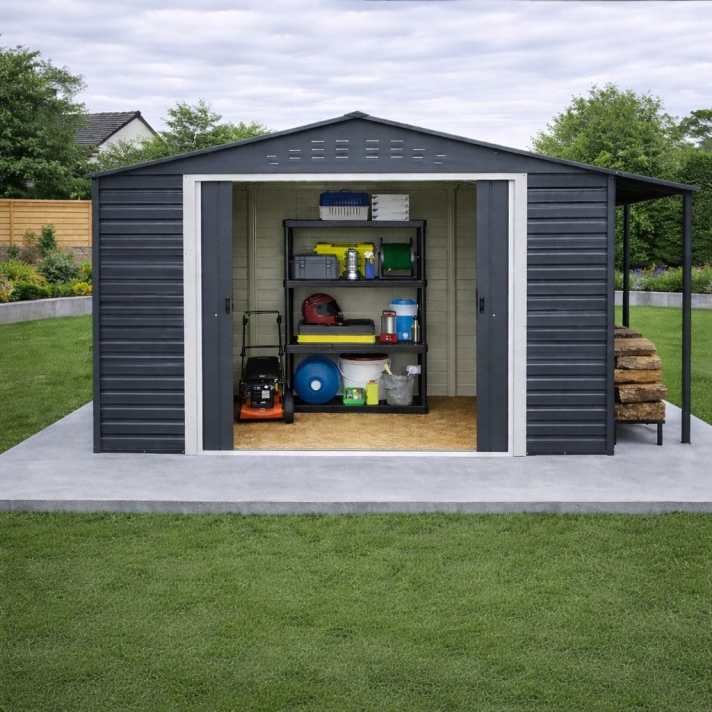Alpine Steel Garden Sheds