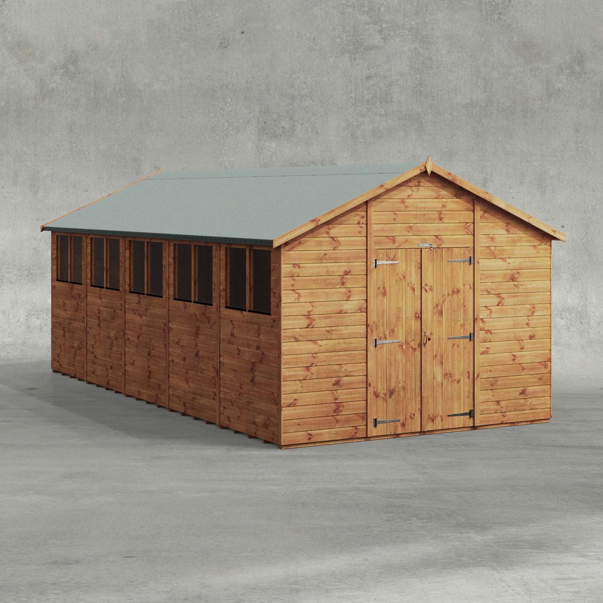 20x10 timber workshop shed - CoolaLiving.ie - %image_id%