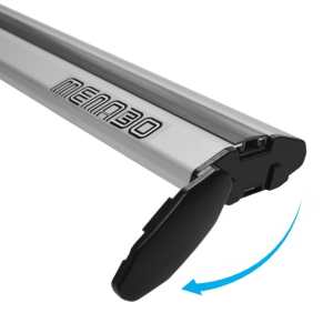 Raised rail roof bars Jackson XL - CoolaLiving.ie - %image_id%
