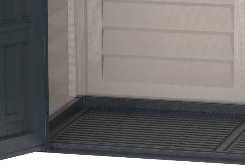 5x3 Yardmate Pent Vinyl Shed - CoolaLiving.ie - %image_id%