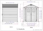 7x7 Storemax Plus Vinyl Shed - CoolaLiving.ie - %image_id%