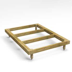 UC4 Timber Base for a 6X4 Timber Garden Shed - CoolaLiving.ie - %image_id%