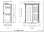 5x3 Yardmate Pent Vinyl Shed - CoolaLiving.ie - %image_id%