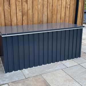 770L Metal Patio Cushion Storage Box - CoolaLiving.ie - %image_id%