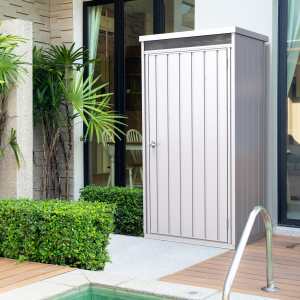 3x2 Palladium Steel Shed - CoolaLiving.ie - %image_id%