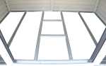 Alpine 8x6 Grey Steel Shed - CoolaLiving.ie - %image_id%