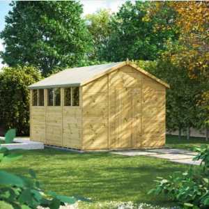 12x10 Premium Apex Garden Shed - CoolaLiving.ie - %image_id%