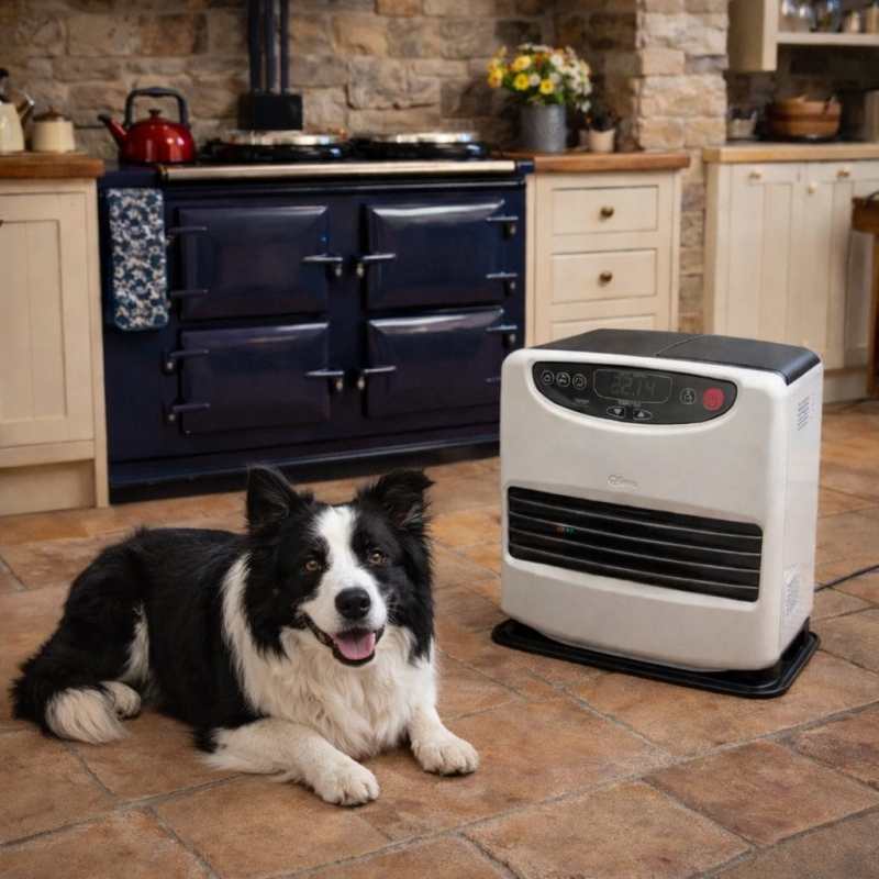 Qlima 4.6kw ROLF Paraffin Laser Heater - CoolaLiving.ie - %image_id%