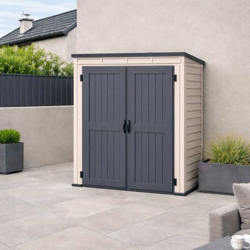 5x3 Yardmate Pent Vinyl Shed - CoolaLiving.ie - %image_id%