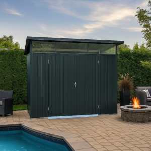 8x6 Palladium Steel Shed - CoolaLiving.ie - %image_id%