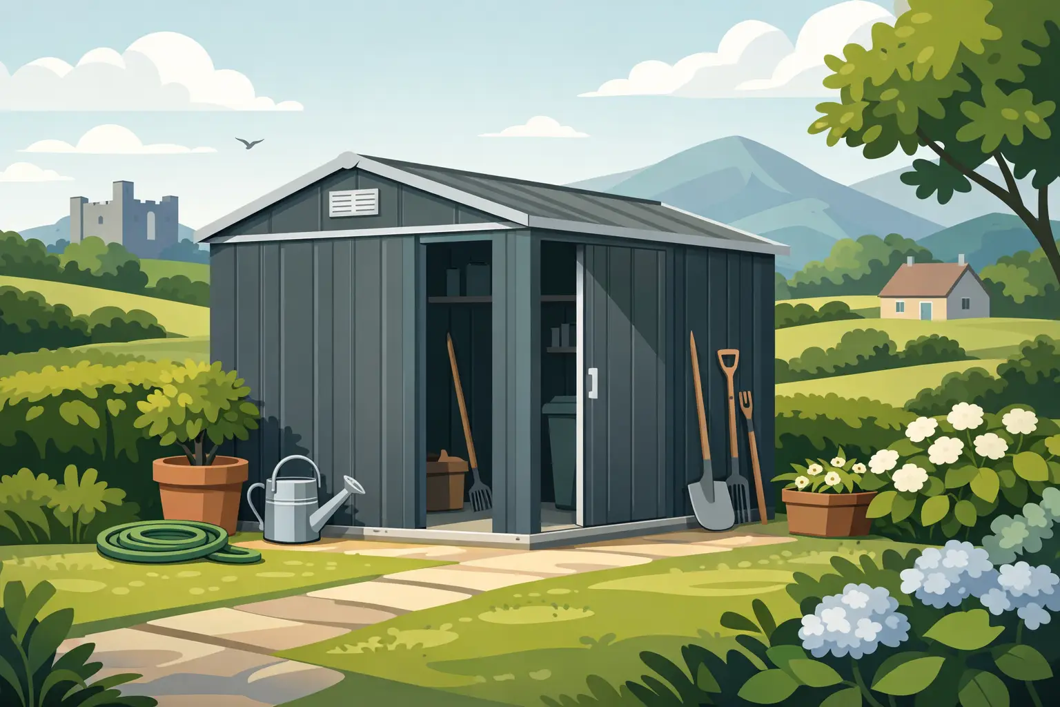 best steel garden sheds - CoolaLiving.ie - %image_id%